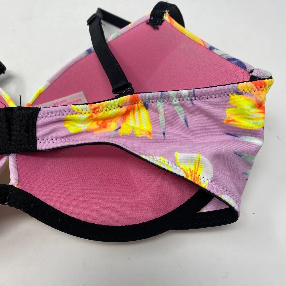 Victoria's Secret PINK Floral Bra with Flowers Women's Size‎ Size 32D